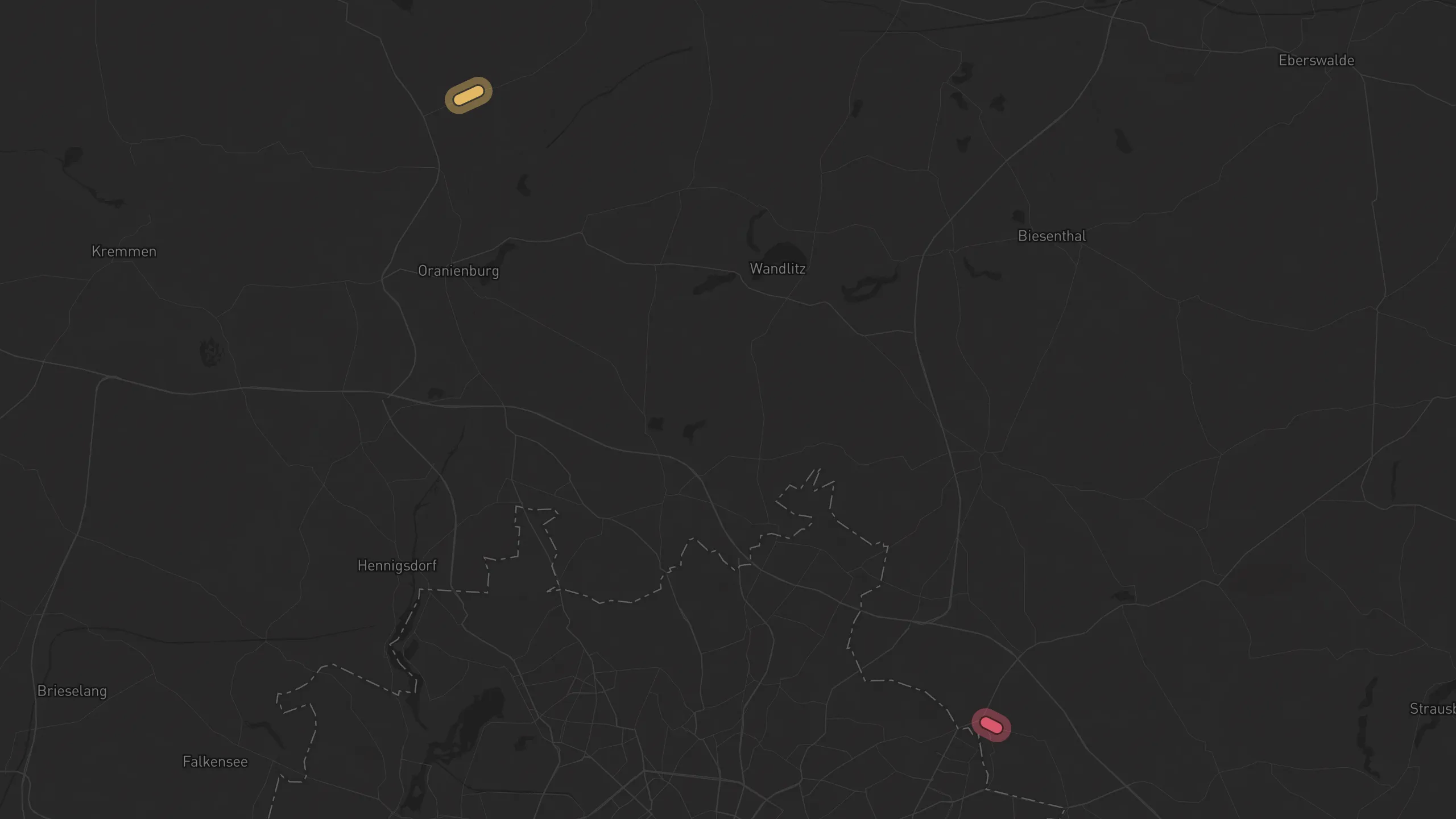 Map of street alignments in Berlin